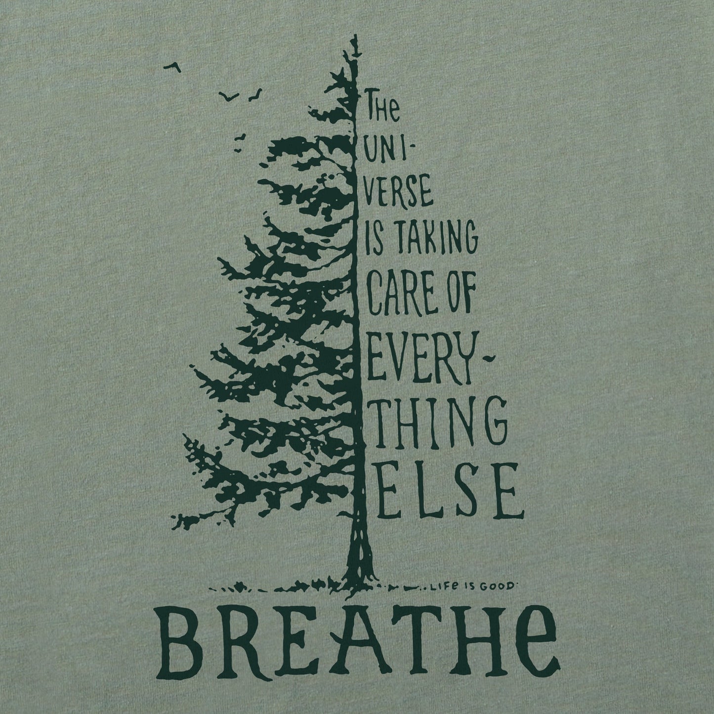 Men's Breathe Tree Short Sleeve Crusher Tee