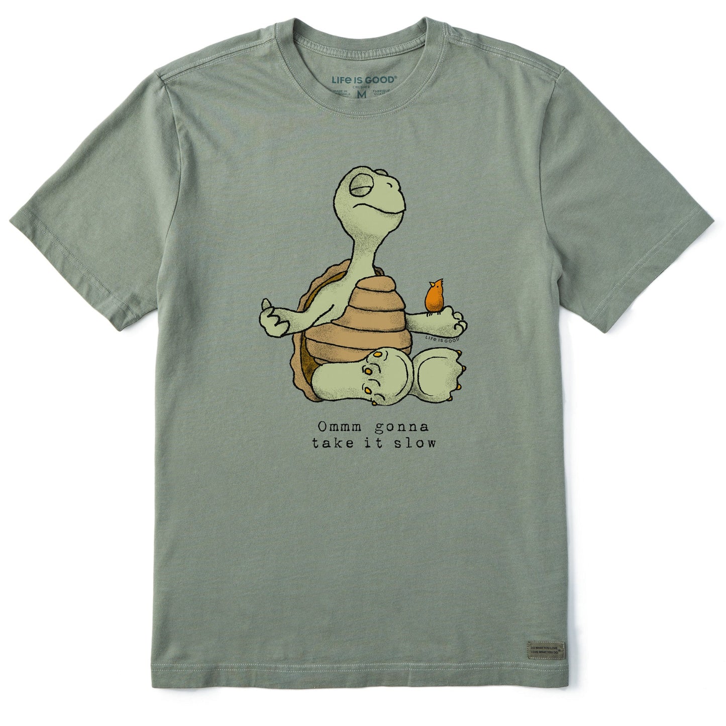 Men's Omm Gonna Take it Slow Turtle Short Sleeve Tee