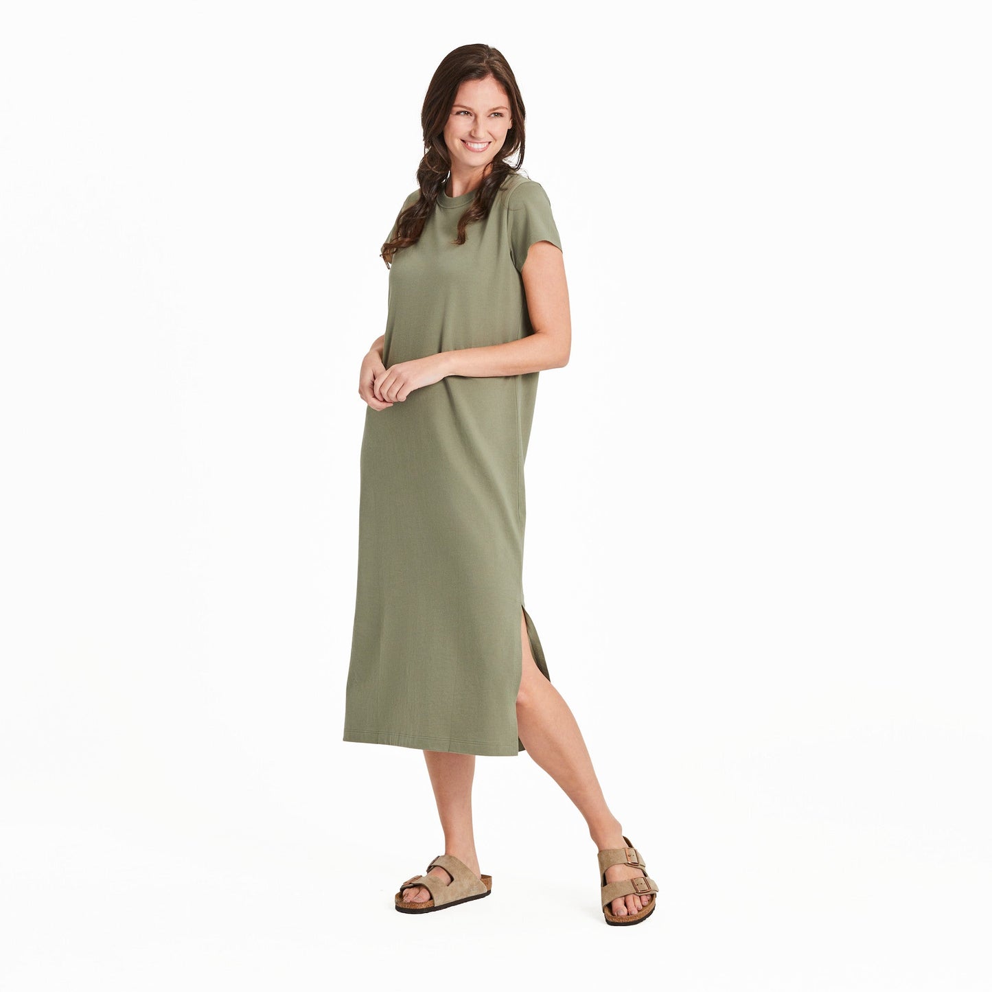 Women's Solid Crusher Weekend Dress