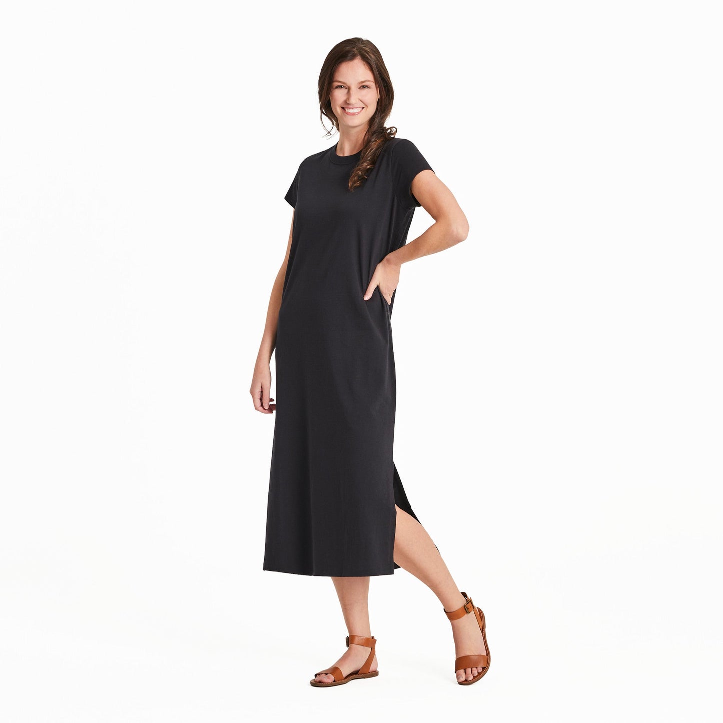 Women's Solid Crusher Weekend Dress