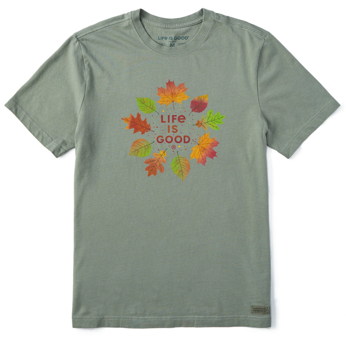 Men's Autumn Circle Short Sleeve Crusher Tee