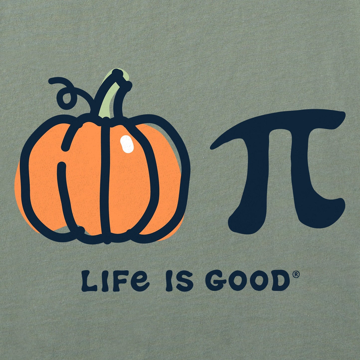 Women's Pumpkin + Pie Long Sleeve Crusher Vee