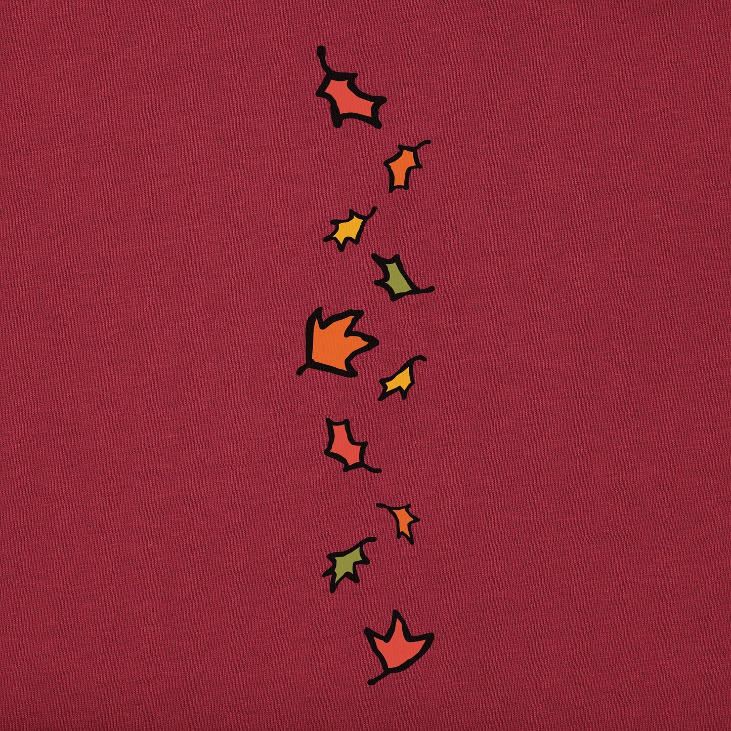 Women's Winnie I love Fall Most of All Long Sleeve Crusher Tee