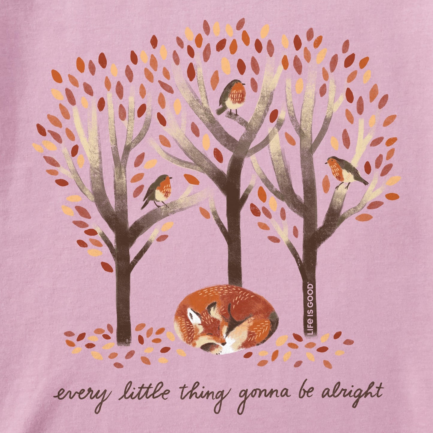 Women's Every Little Thing Fox Long Sleeve Crusher Tee