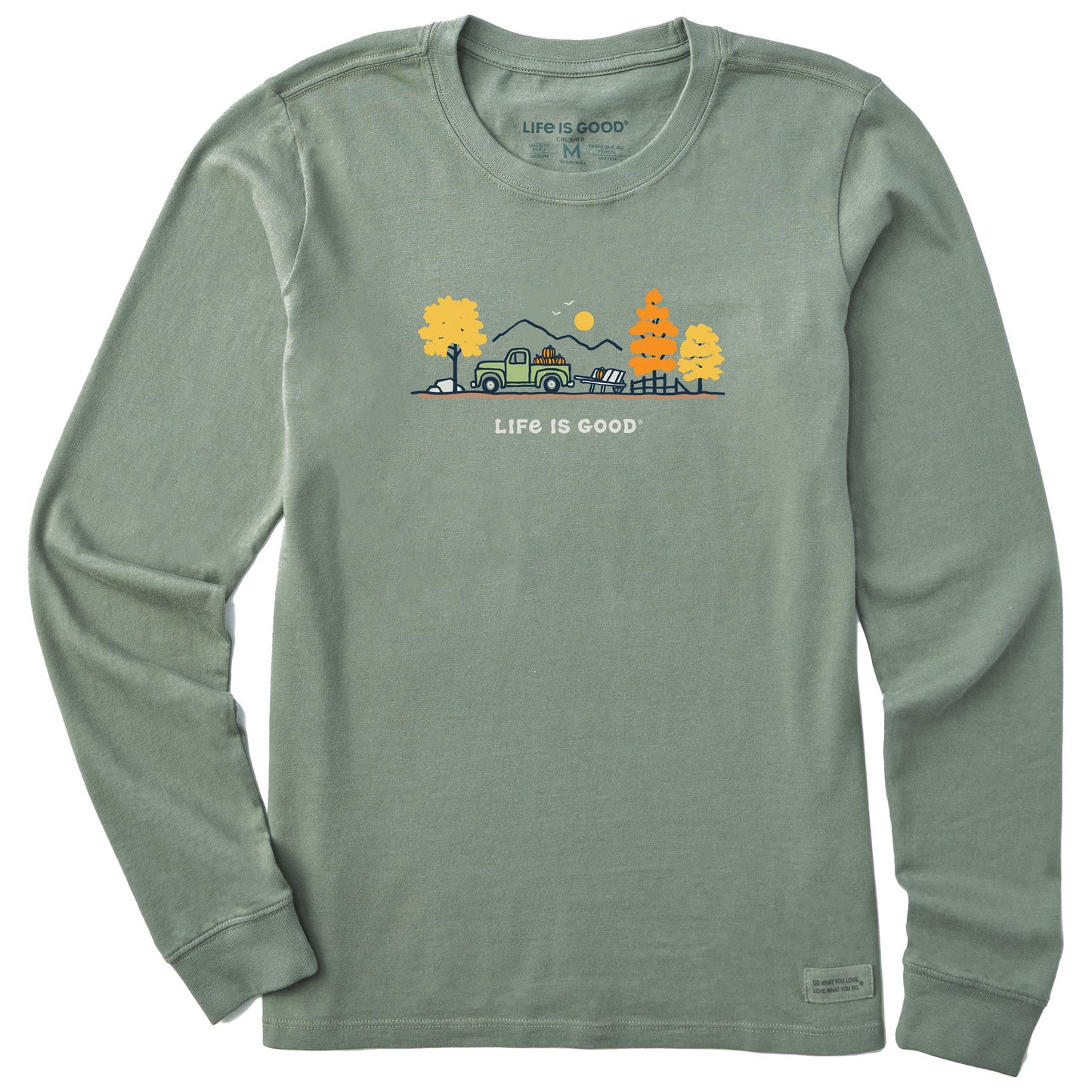 Women's Fall Truck Vista Long Sleeve Crusher Tee