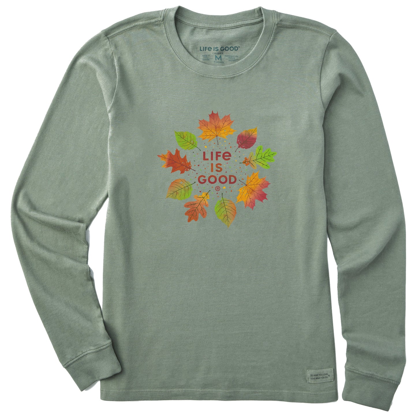 Women's Autumn Circle Long Sleeve Crusher Tee
