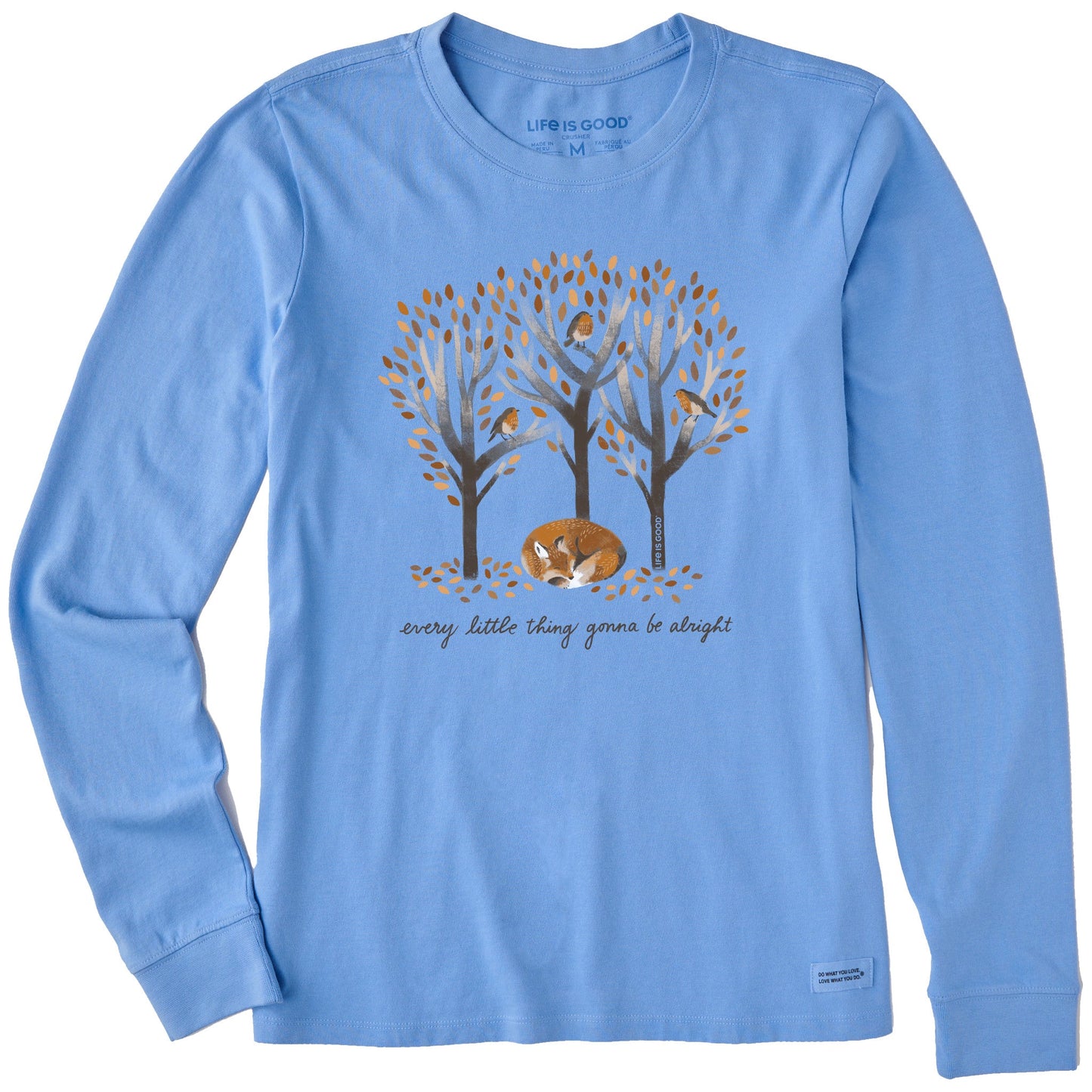 Women's Every Little Thing Fox Long Sleeve Crusher Tee