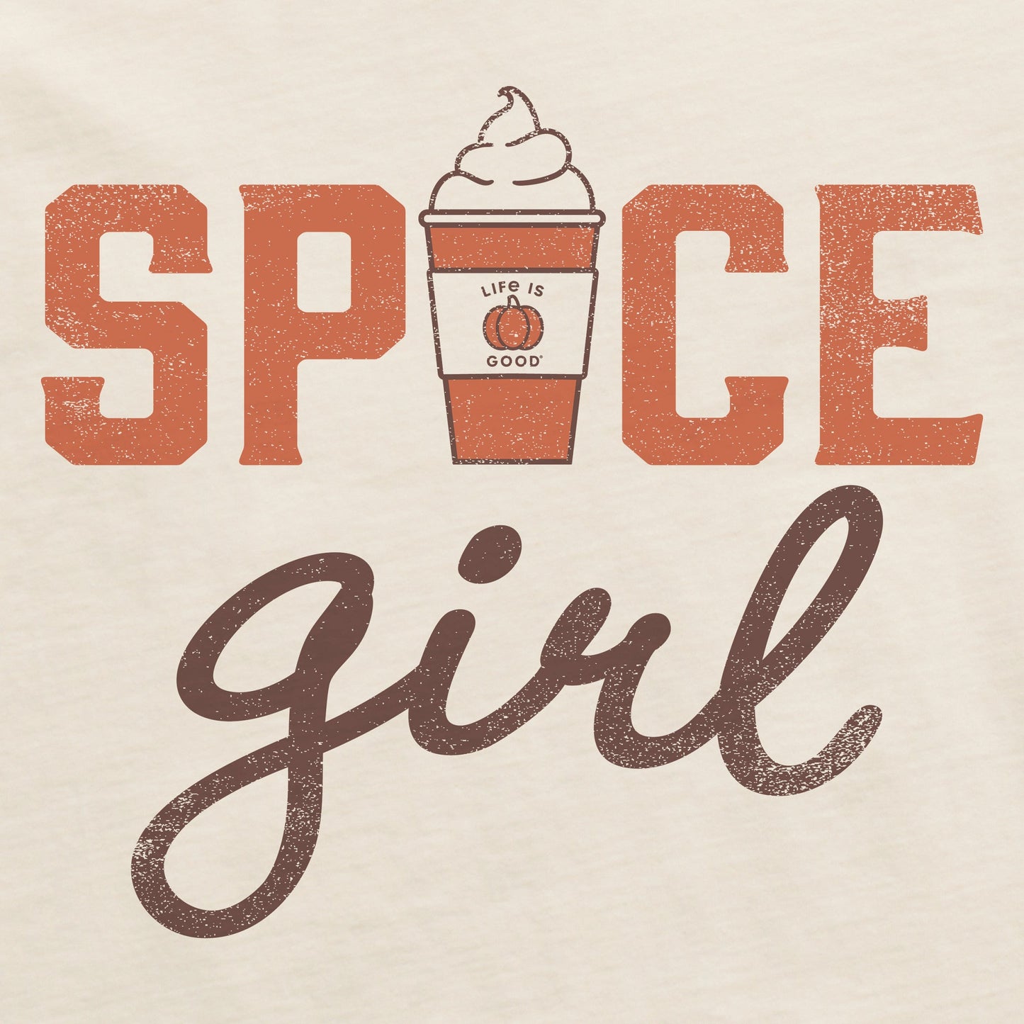 Women's Spice Girl Short Sleeve Crusher Boxy Tee