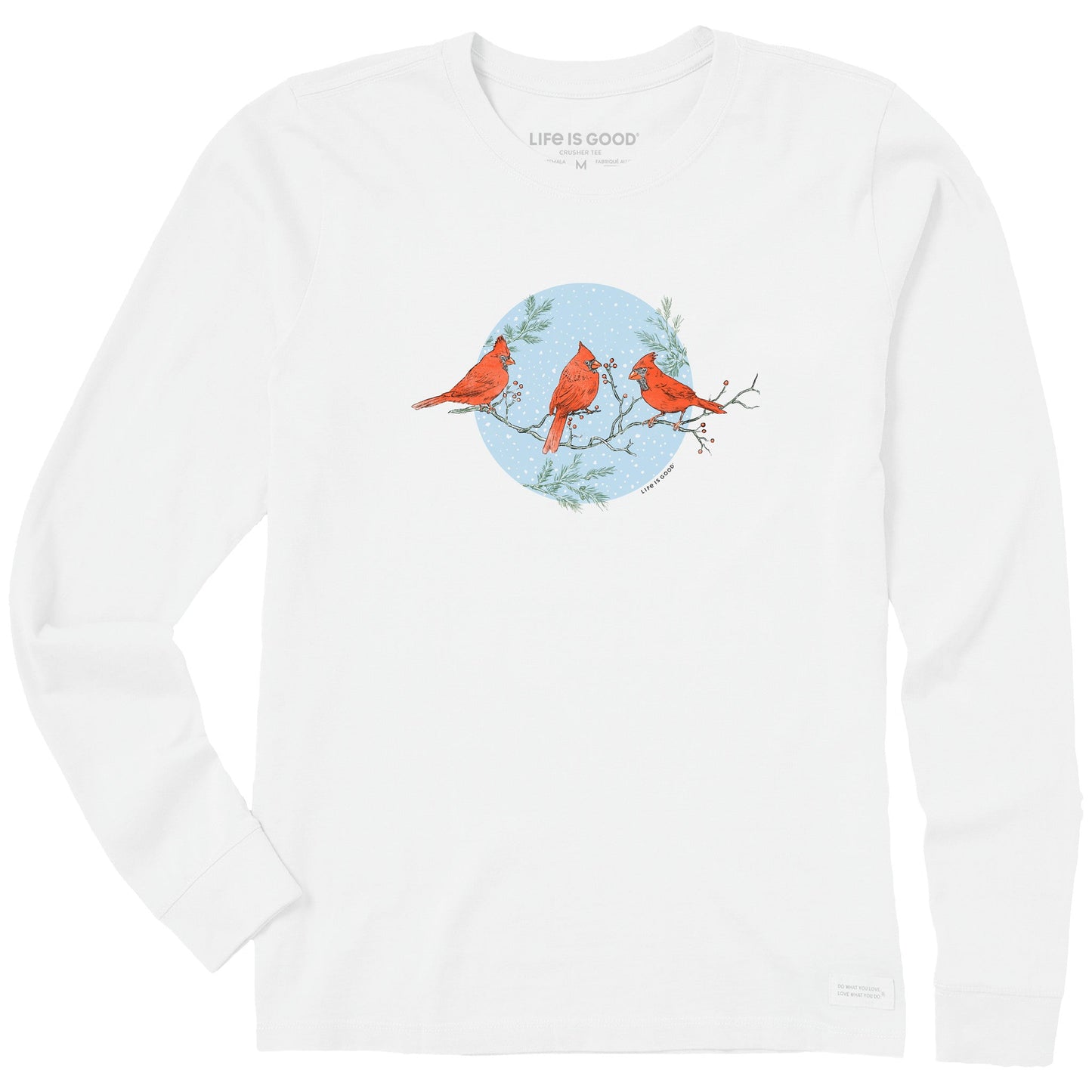 Women's Fineline 3 Cardinals Long Sleeve Crusher Tee