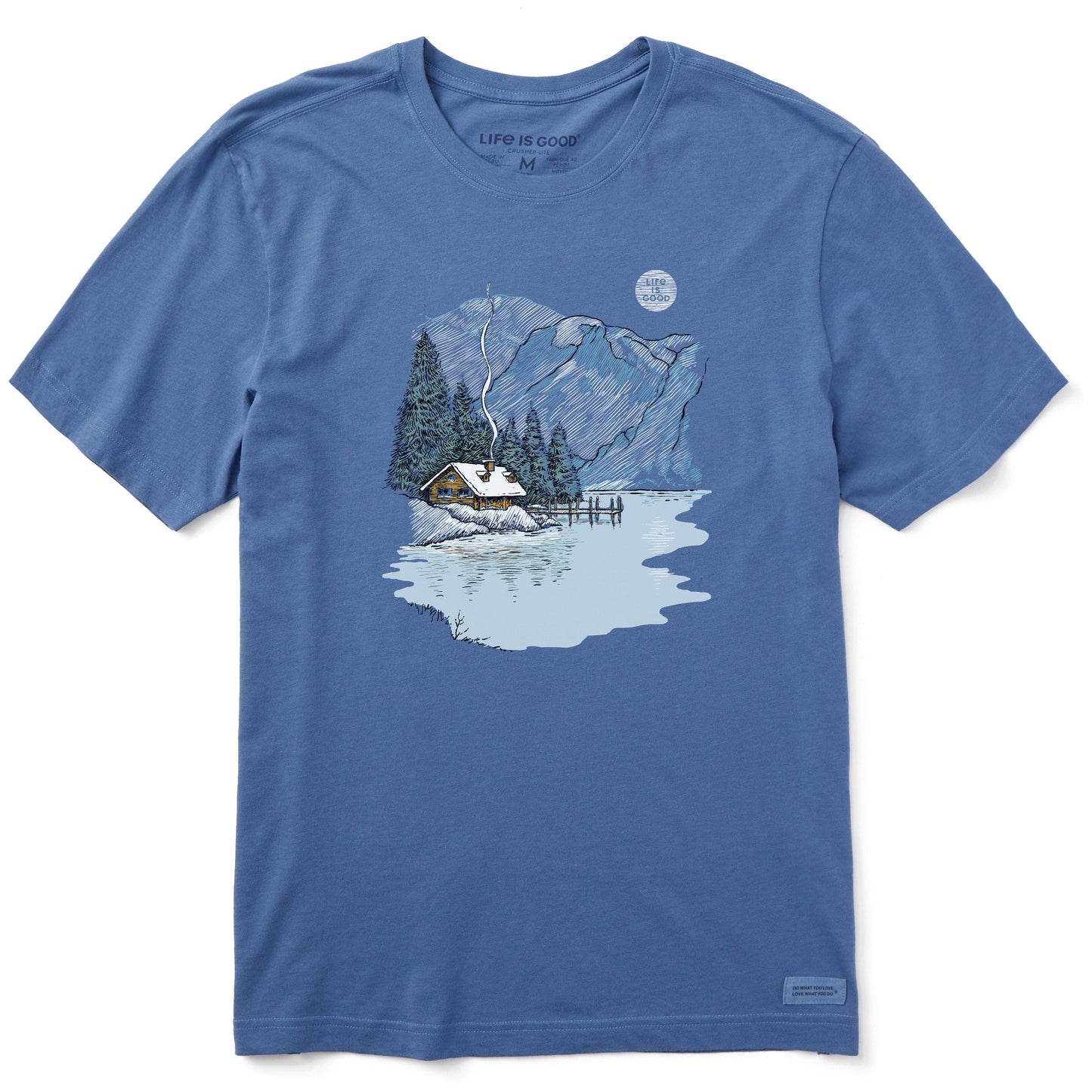 Men's Winter View Short Sleeve Crusher Tee