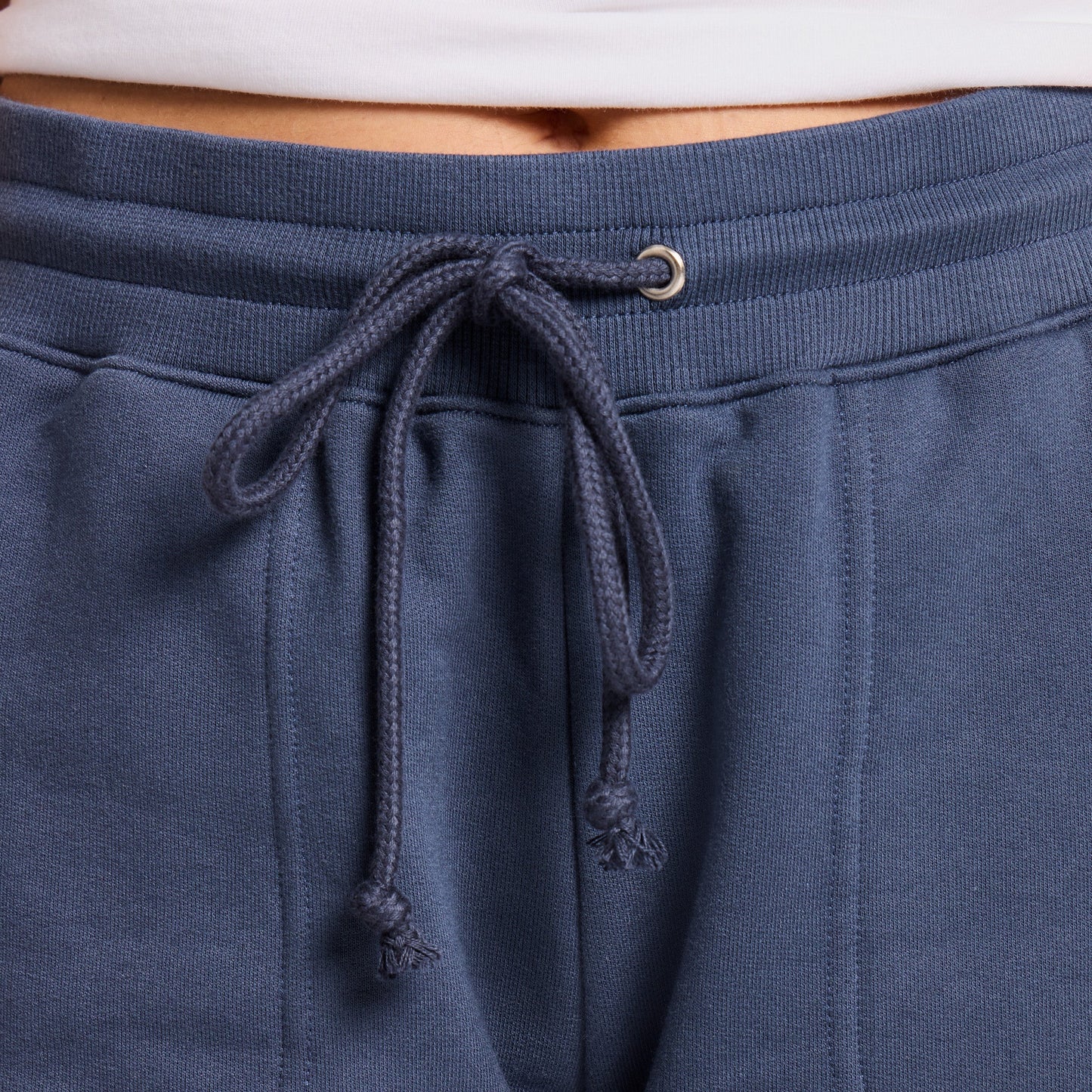 Women's Solid Good Vibes Fleece Shorts