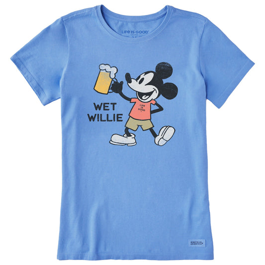 Women's Steamboat  Wet Willie Short Sleeve Crusher Tee