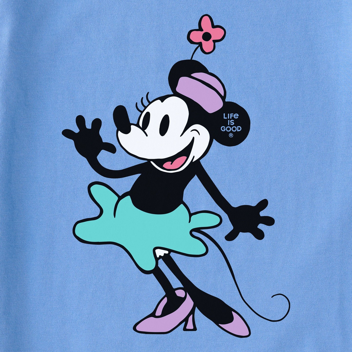 Women's Steamboat Willie Miss Mouse Short Sleeve Tee