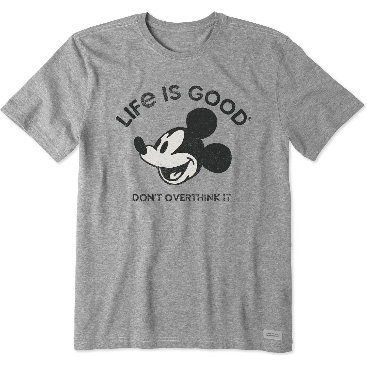 Men's Steamboat Willie Don't Overthink Short Sleeve Tee