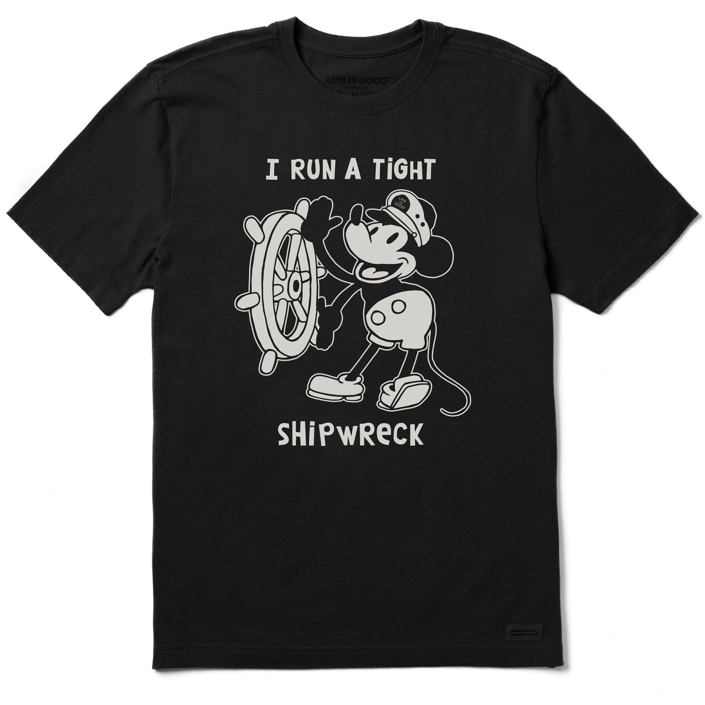 Men's Willie Tight Shipwreck Short Sleeve Tee