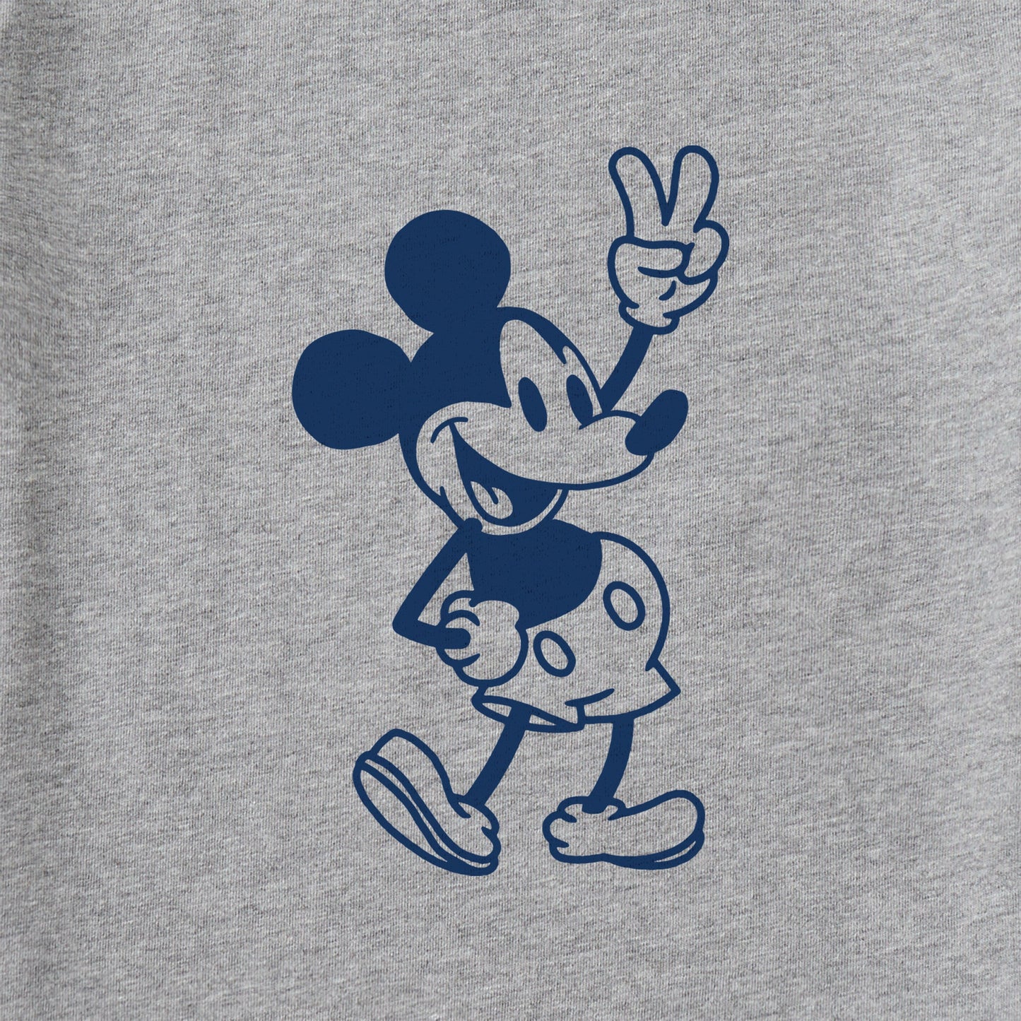 Men's Steamboat Willie Peace Mini Short Sleeve Tee