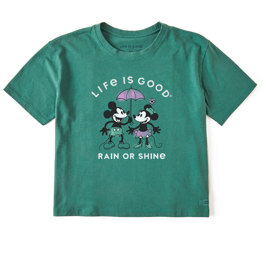 Women's Willie Rain or Shine Short Sleeve Crusher Boxy Tee