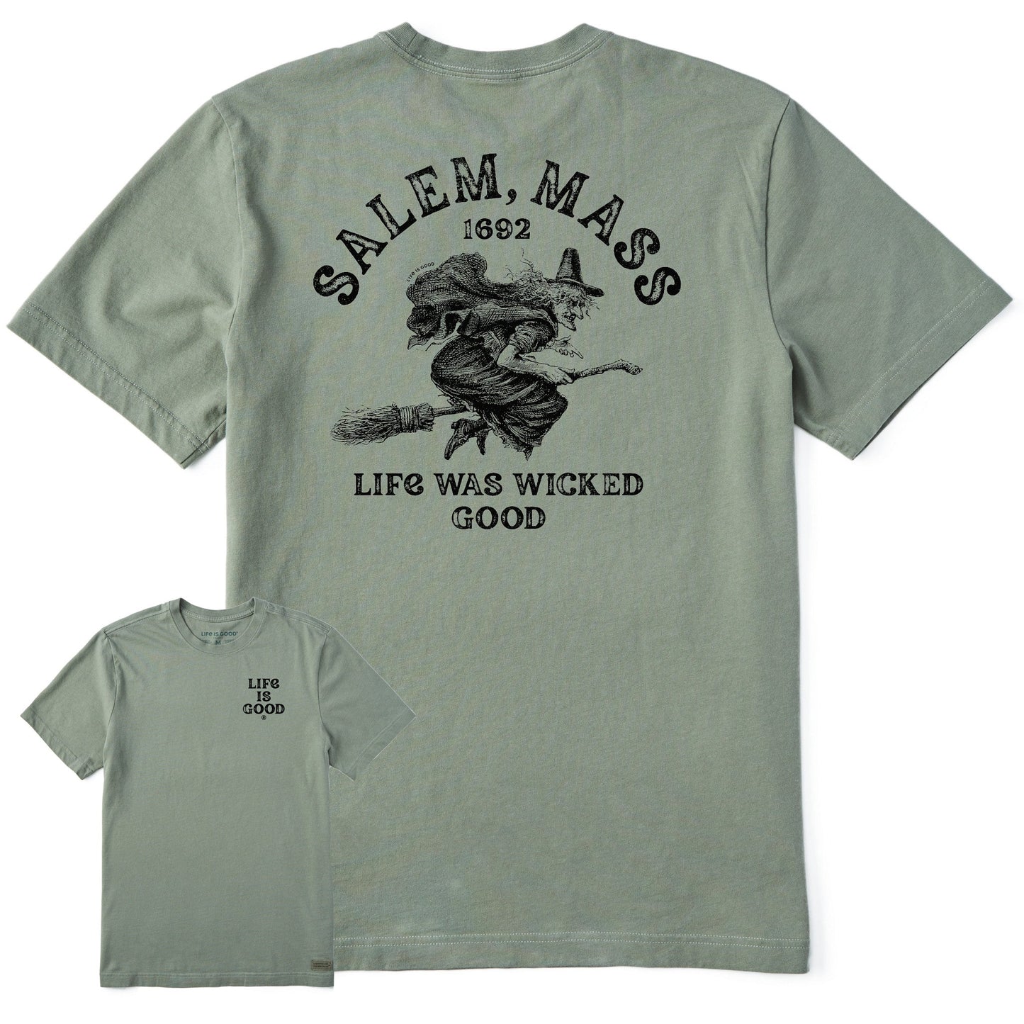 Men's Salem 1692 Short Sleeve Crusher Tee