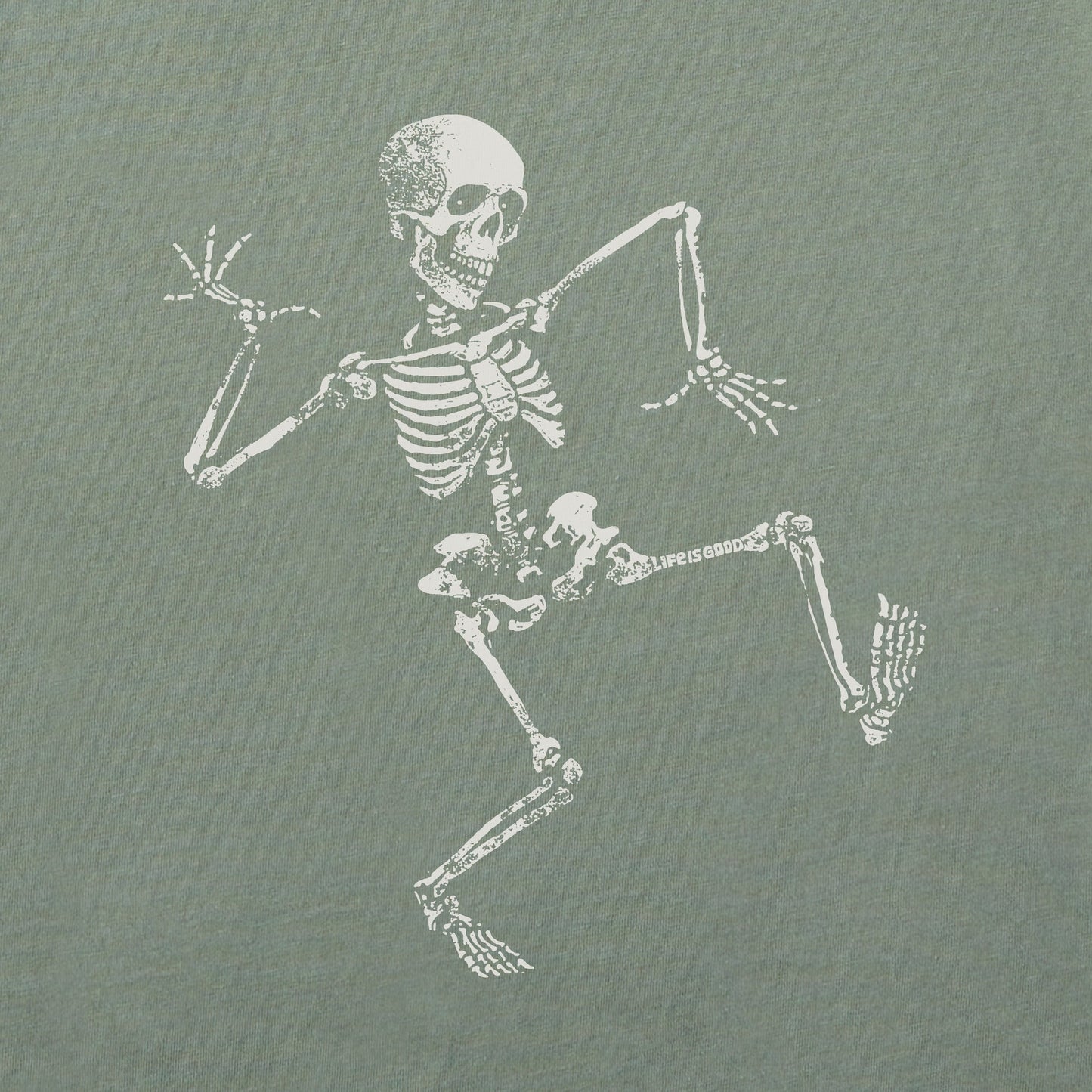 Men's Skeleton Dance Short Sleeve Crusher Tee