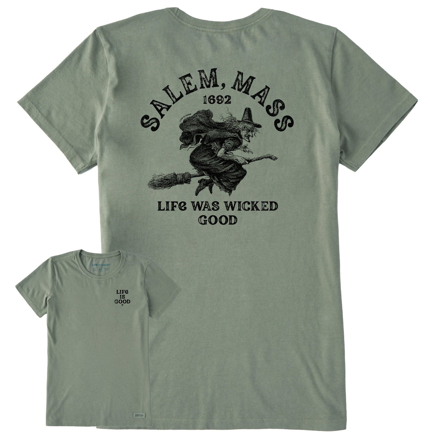 Women's Salem 1692 Short Sleeve Crusher Tee