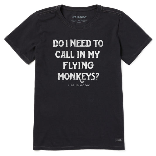 Women's FLYING MONKEY Short Sleeve Crusher Tee