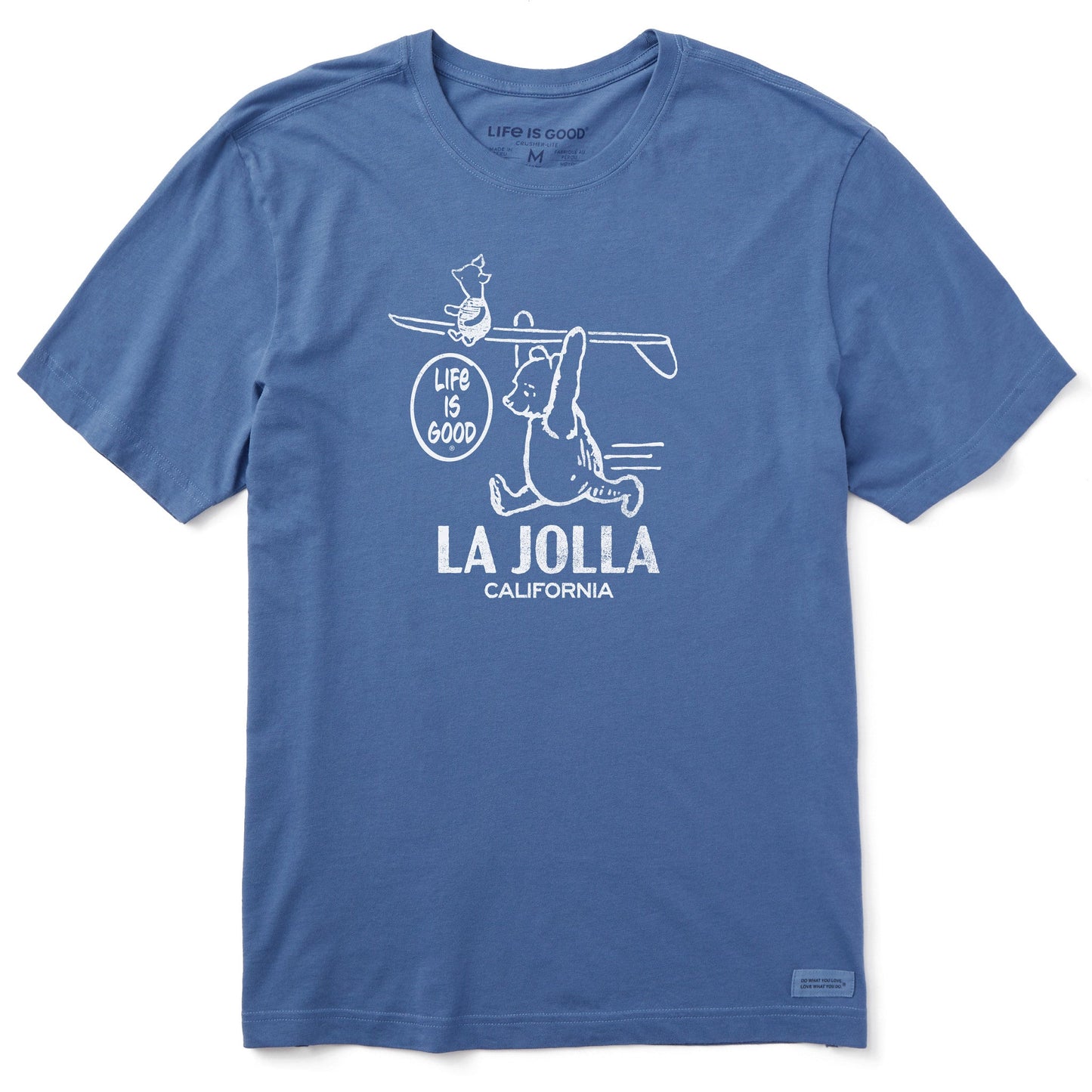 Men's Winnie Surf La Jolla Short Sleeve Crusher Tee