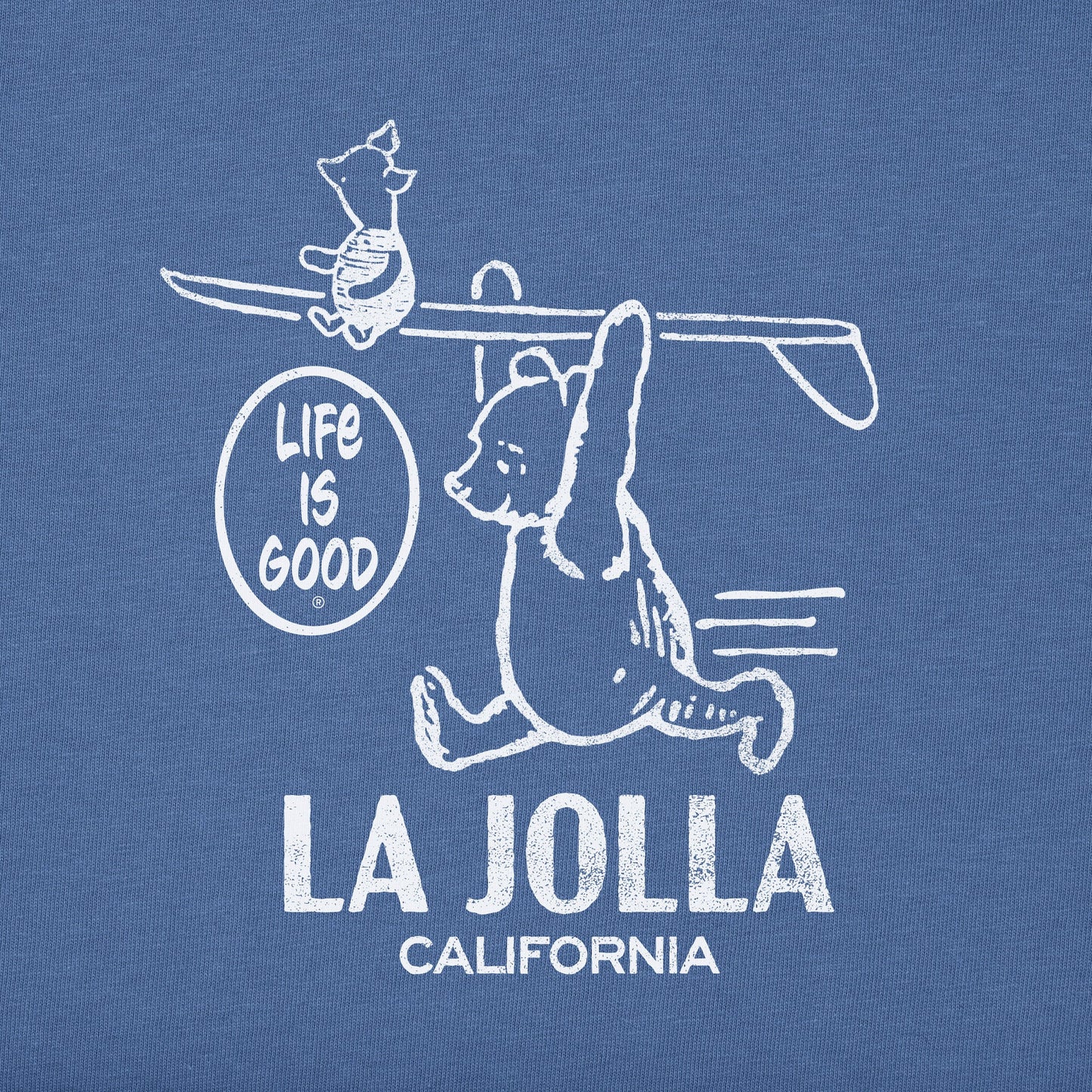 Men's Winnie Surf La Jolla Short Sleeve Crusher Tee