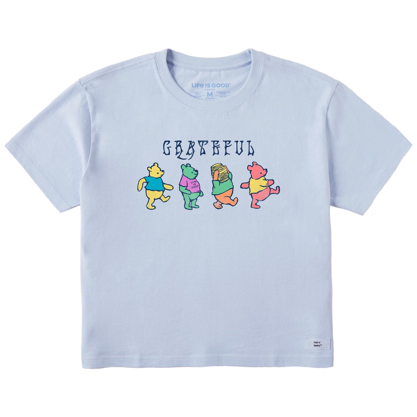 Women's Grateful Winnies Short Sleeve Crusher Boxy Tee