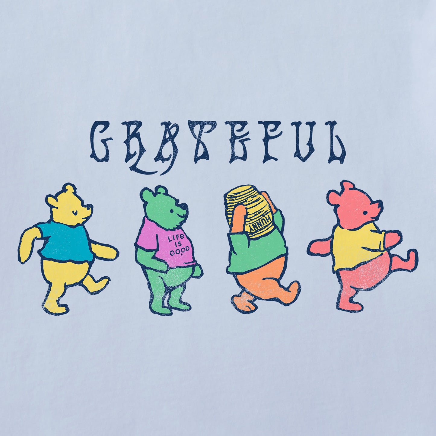 Women's Grateful Winnies Short Sleeve Crusher Boxy Tee