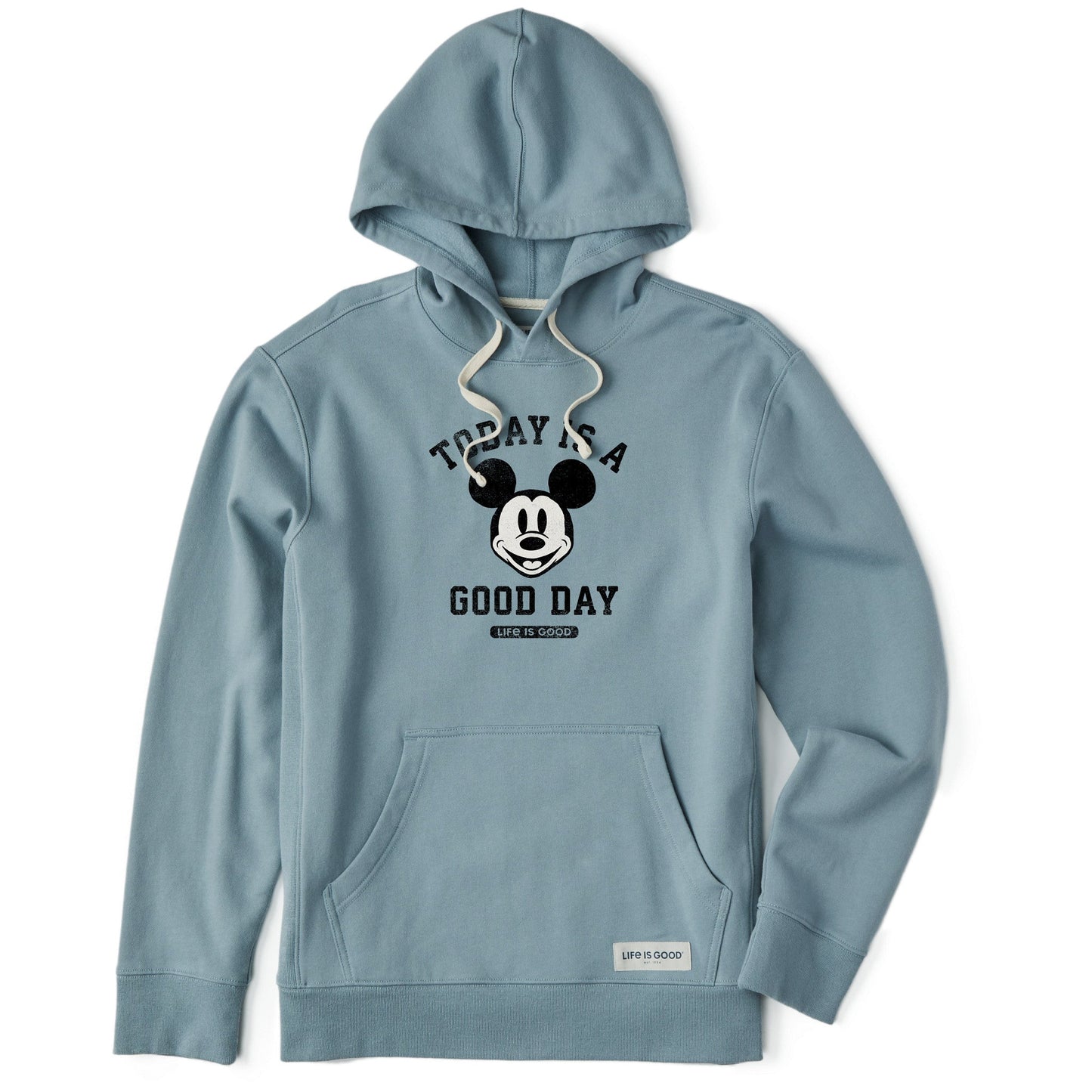 Men's Steamboat Willie Good Day Simply True Fleece Hoodie