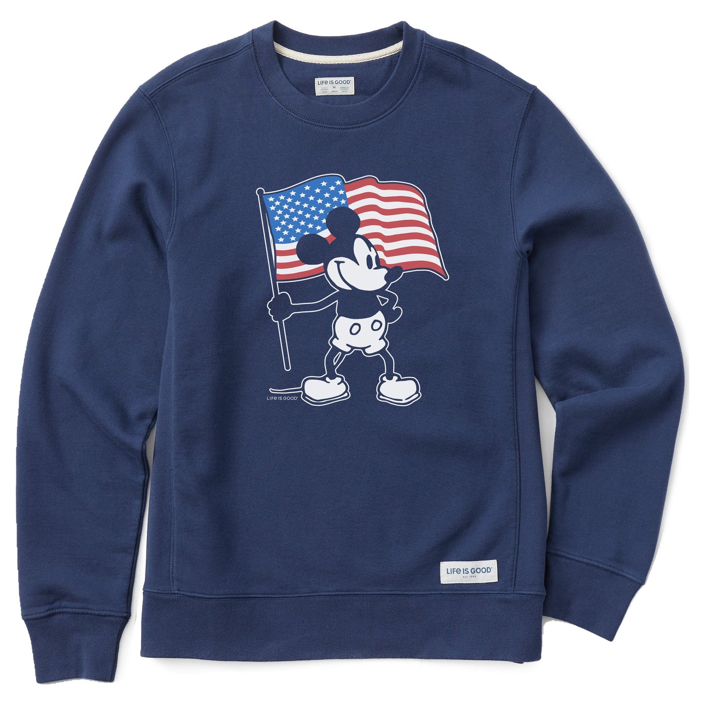 Men's Americana Steamboat Willie Simply True Fleece Crew