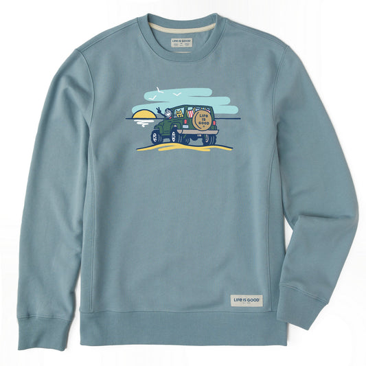 Men's Jake and Rocket Beach 4x4 Simply True Fleece Crew