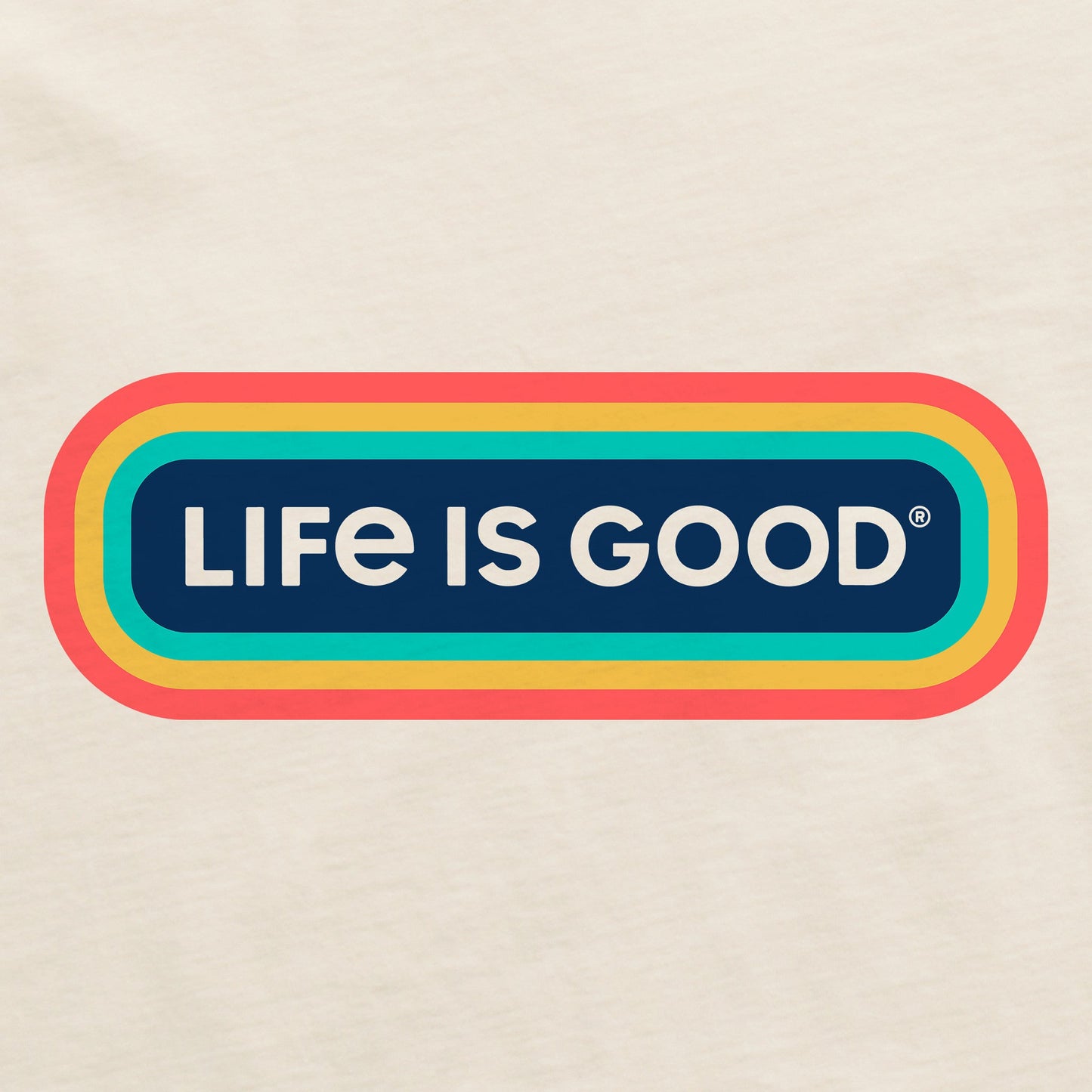 Women's Stripe LIG Pill Short Sleeve Crusher Boxy Tee