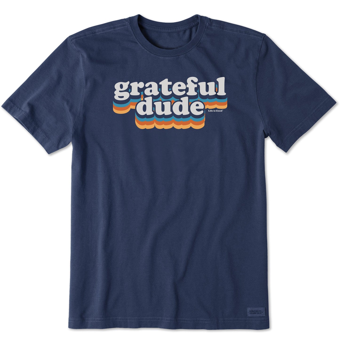 Men's Stripe Grateful Dude Short Sleeve Crusher-LITE Tee