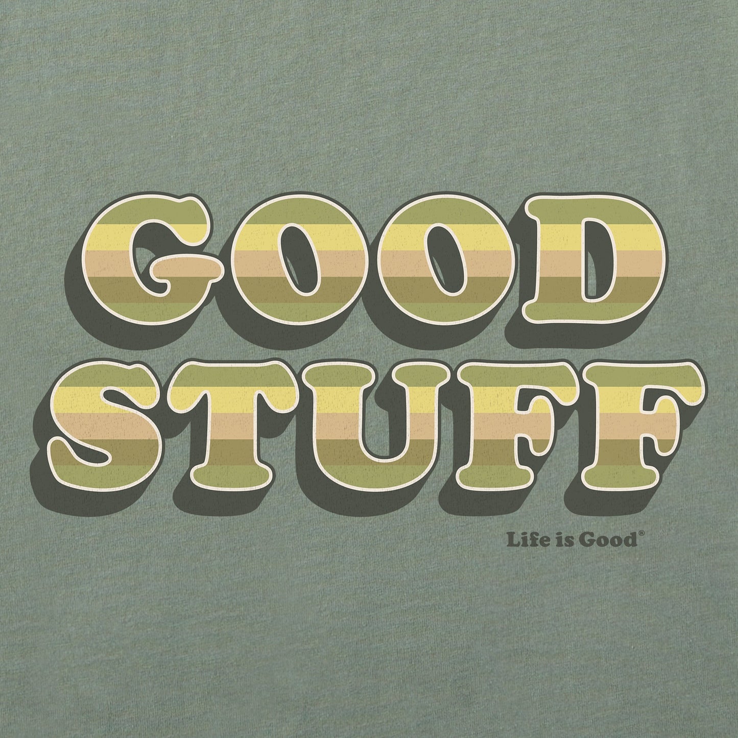 Men's Stripe Good Stuff Short Sleeve Tee