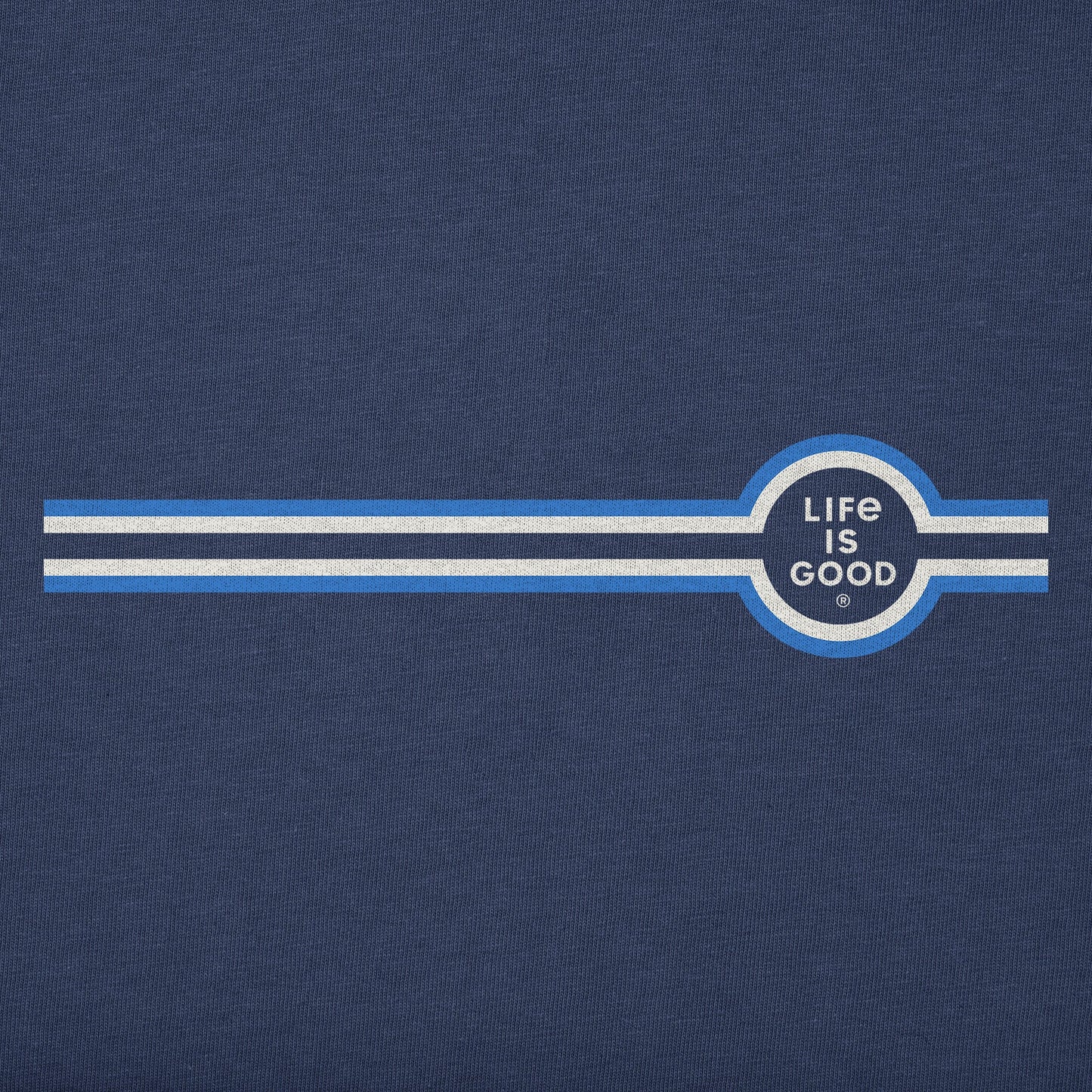 Men's Stripe LIG Coin Short Sleeve Tee