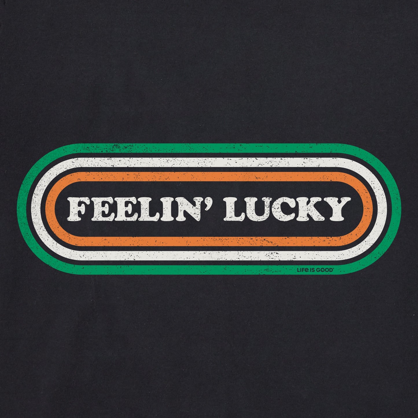 Women's Feelin' Lucky Stripey Pill Short Sleeve Tee