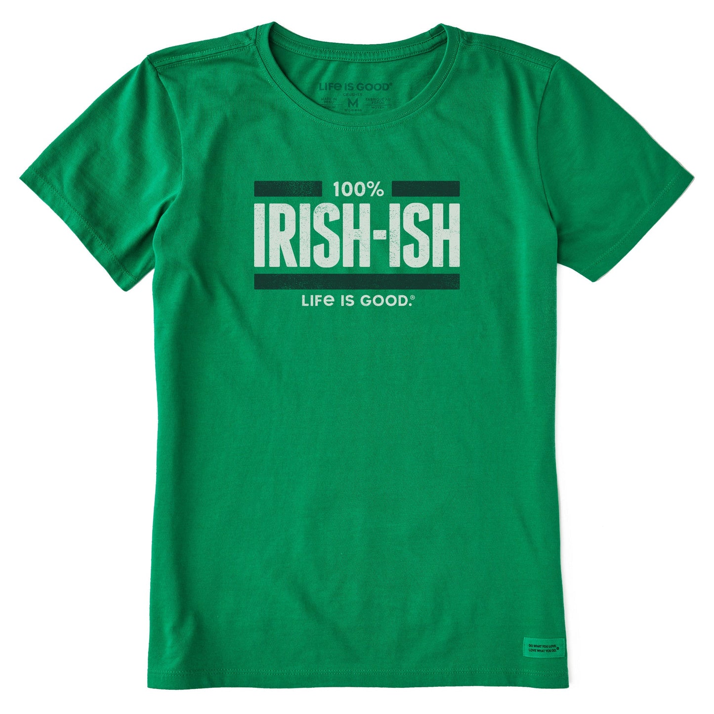 Women's 100% Irish-Ish Short Sleeve Crusher Tee