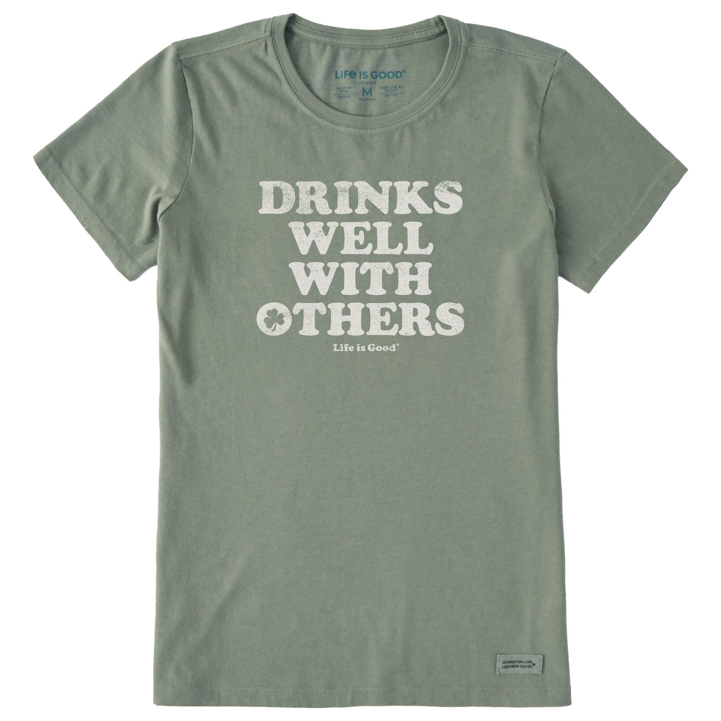 Women's Cooper Drinks Well With Others Short Sleeve Crusher Tee