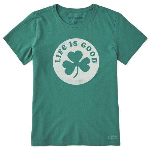 Women's Clover Coin Short Sleeve Crusher Tee