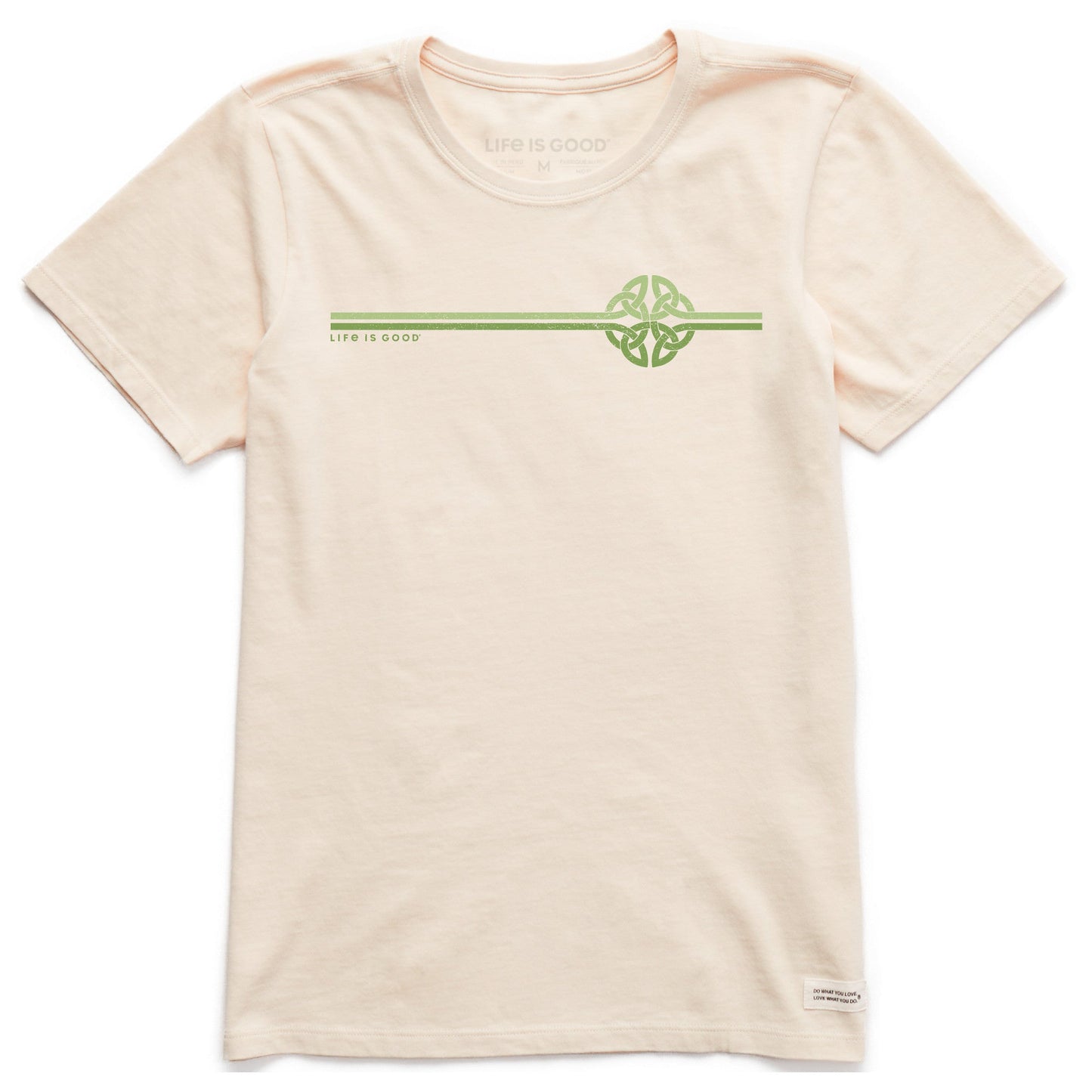 Women's Celtic Stripe Short Sleeve Crusher Tee