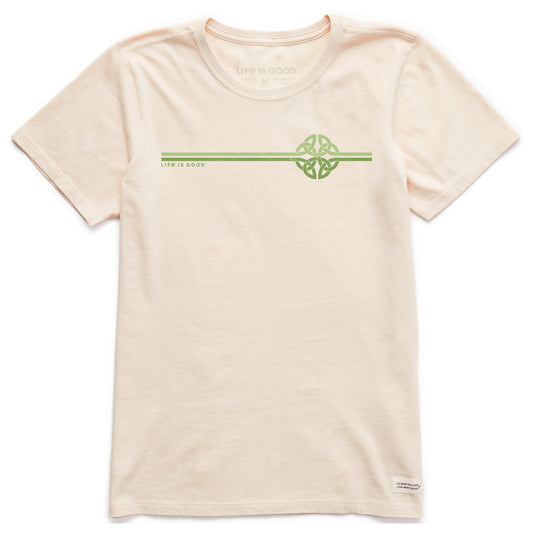 Women's Celtic Stripe Short Sleeve Crusher Tee