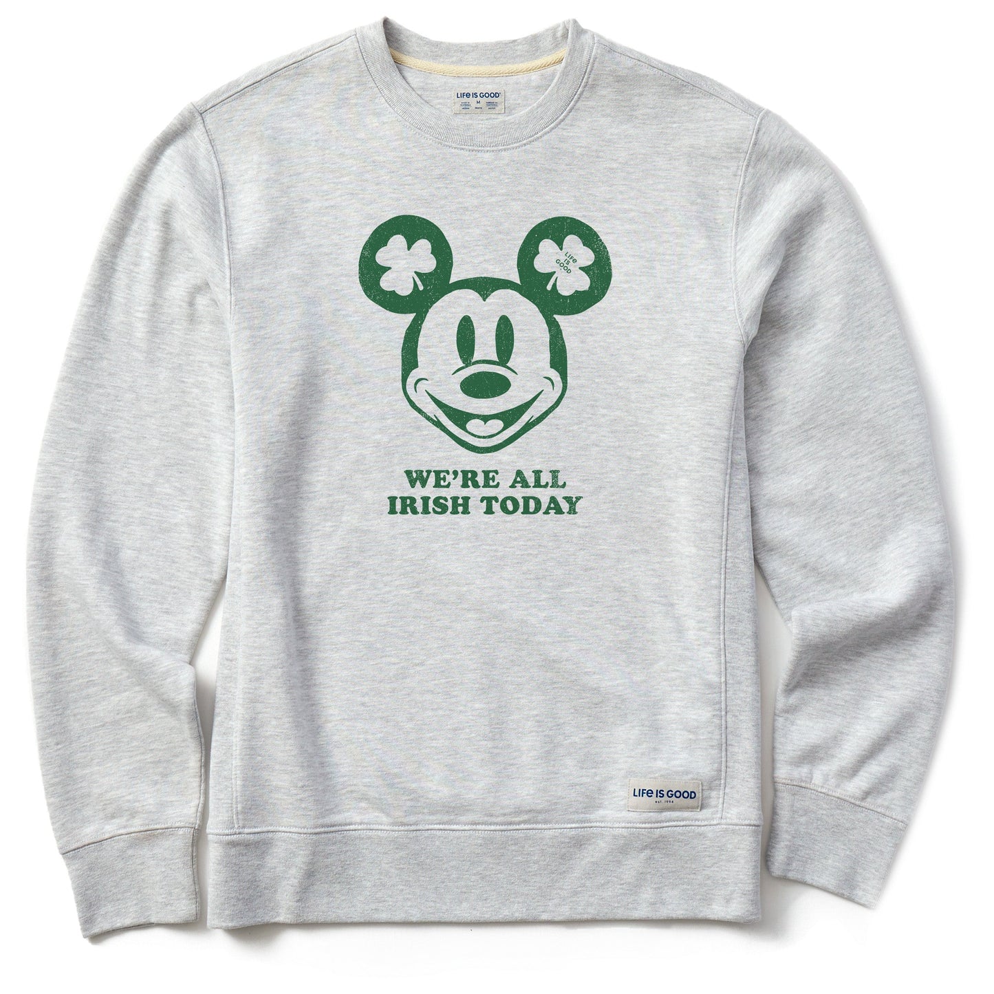 Men's We're All Irish Today Willie Simply True Fleece Crew