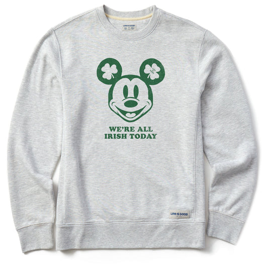 Men's We're All Irish Today Willie Simply True Fleece Crew