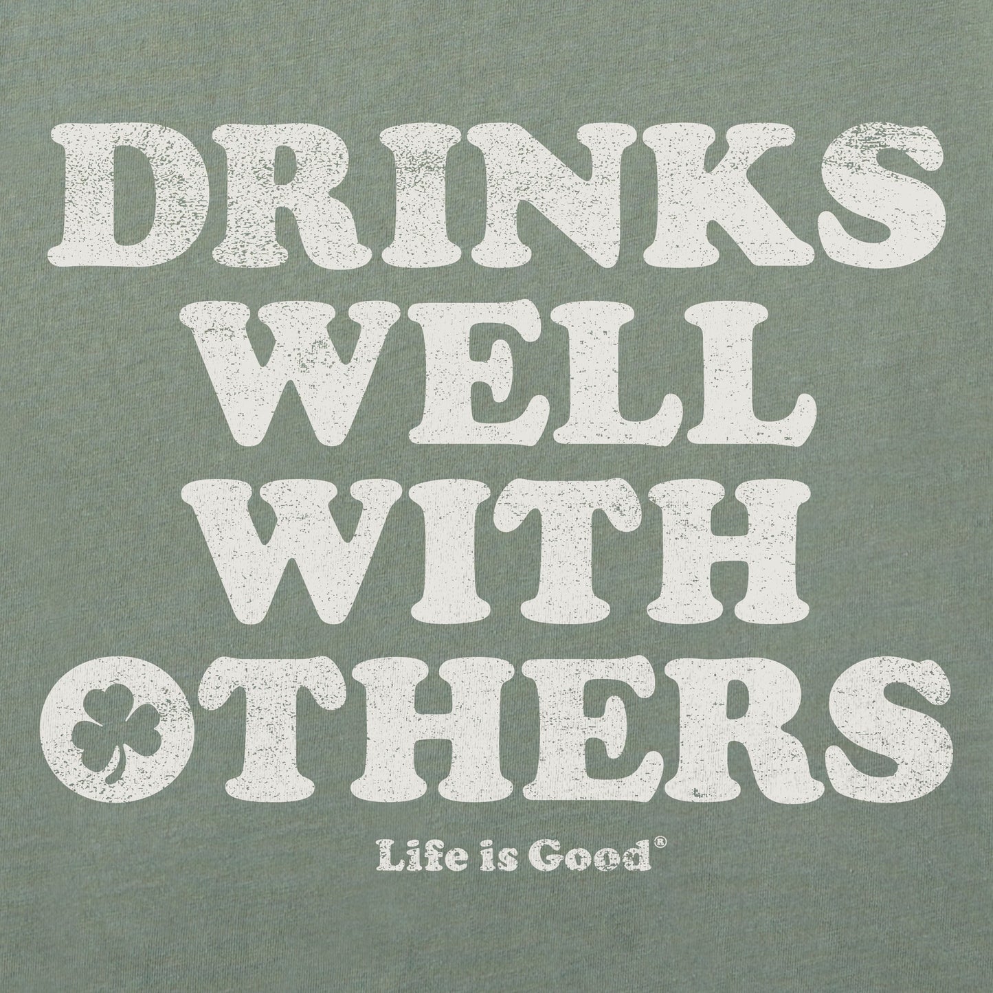 Men's Cooper Drinks Well With Others Short Sleeve Tee