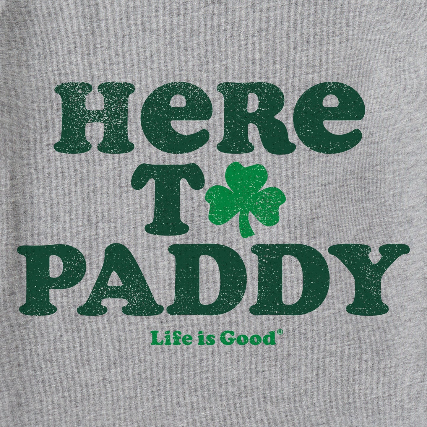 Men's Cooper Here to Paddy Clover Short Sleeve Tee