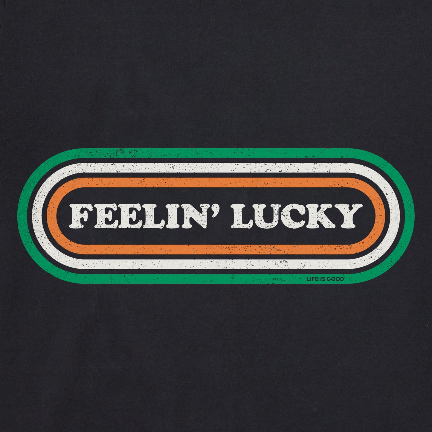 Men's Feelin' Lucky Stripey Pill Short Sleeve Tee