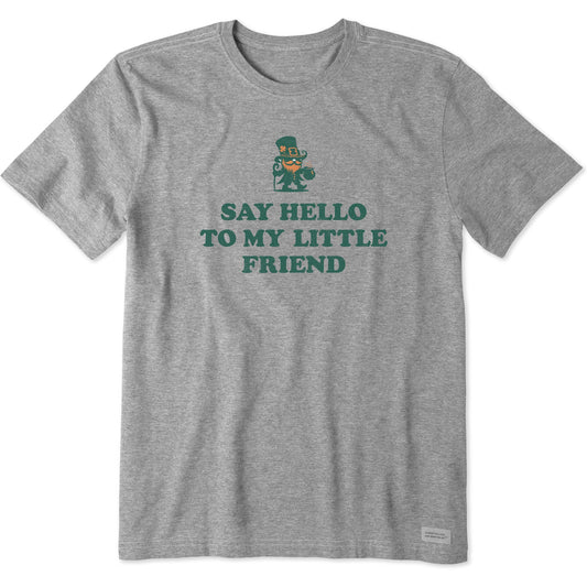 Men's Little Friends Leprechaun Short Sleeve Tee