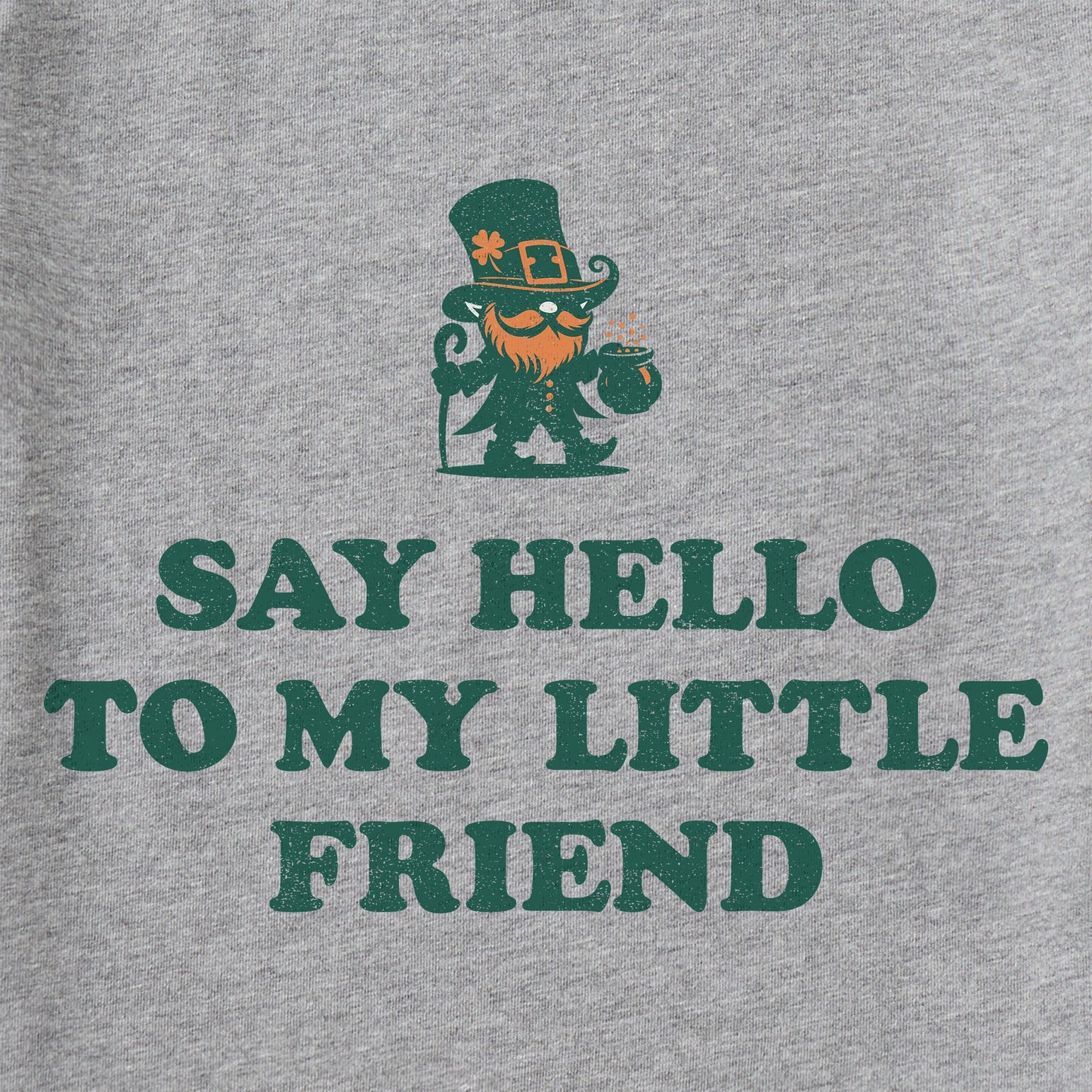 Men's Little Friends Leprechaun Short Sleeve Tee