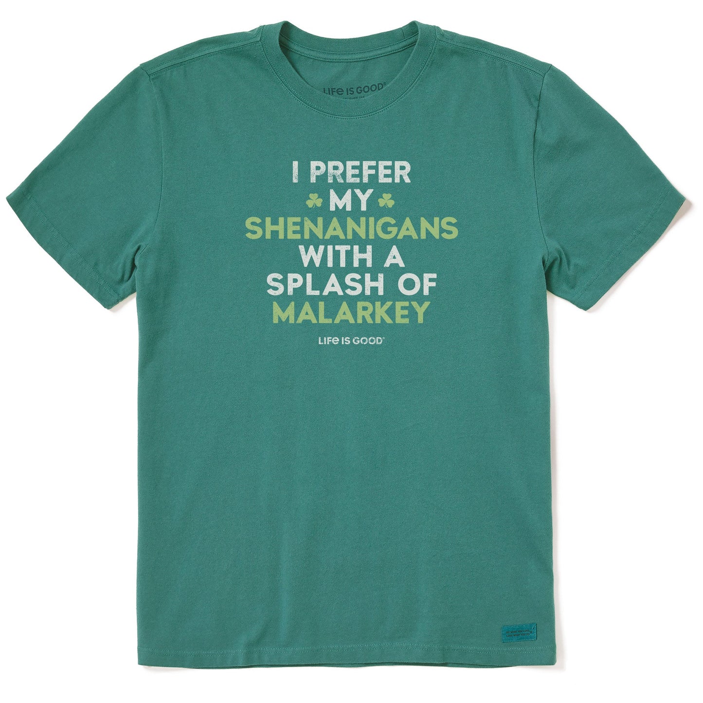 Men's Shenanigans with Malarkey Short Sleeve Crusher Tee